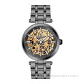 Fashion skeleton women's Mechanical Watch